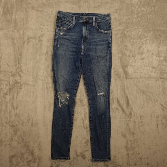 Citizens of Humanity jeans Chrissy high rise skinny women's 30 mild blue - Picture 1 of 13